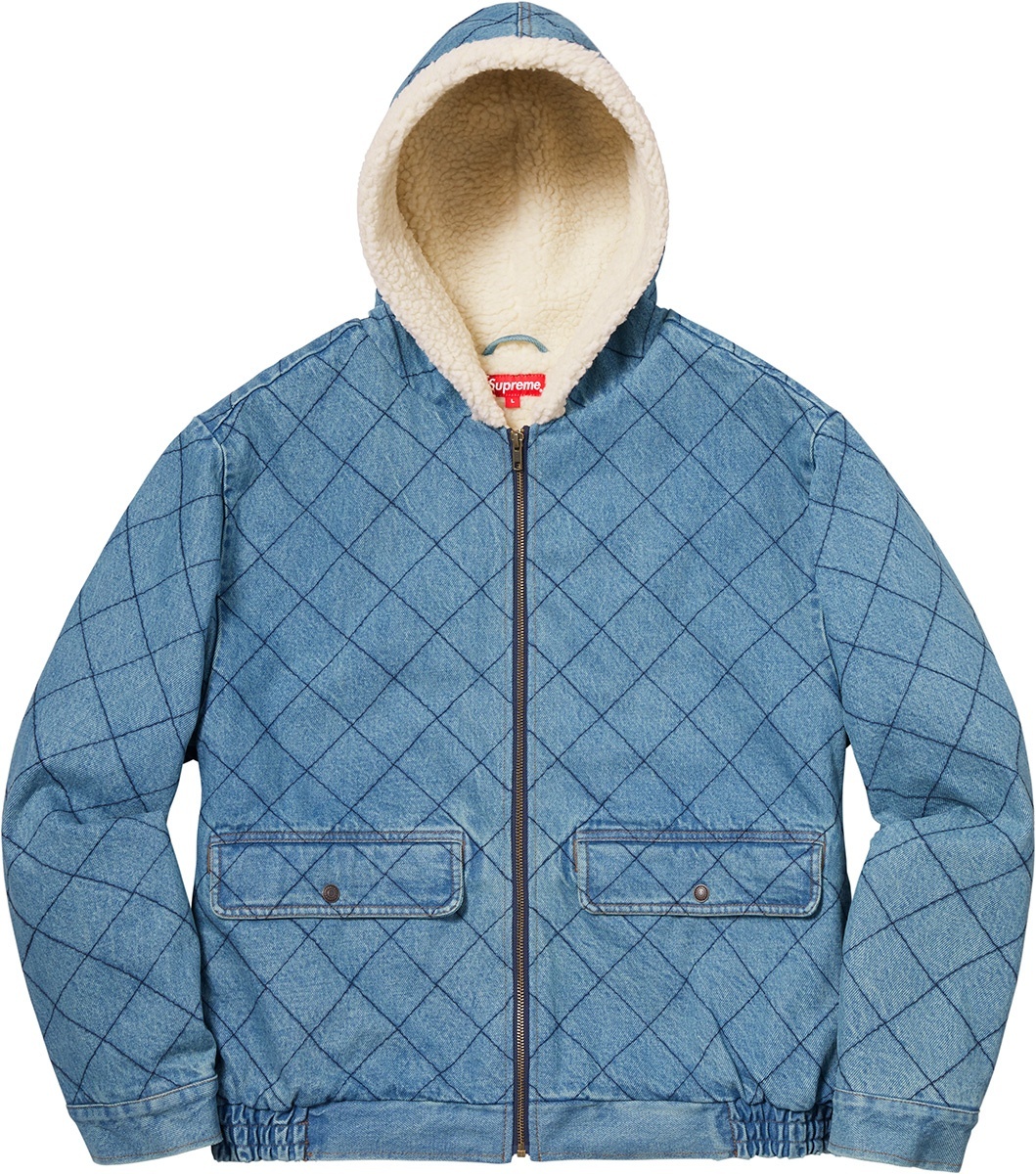 Quilted Denim Pilot Jacket view 5